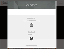 Tablet Screenshot of fideas.fr